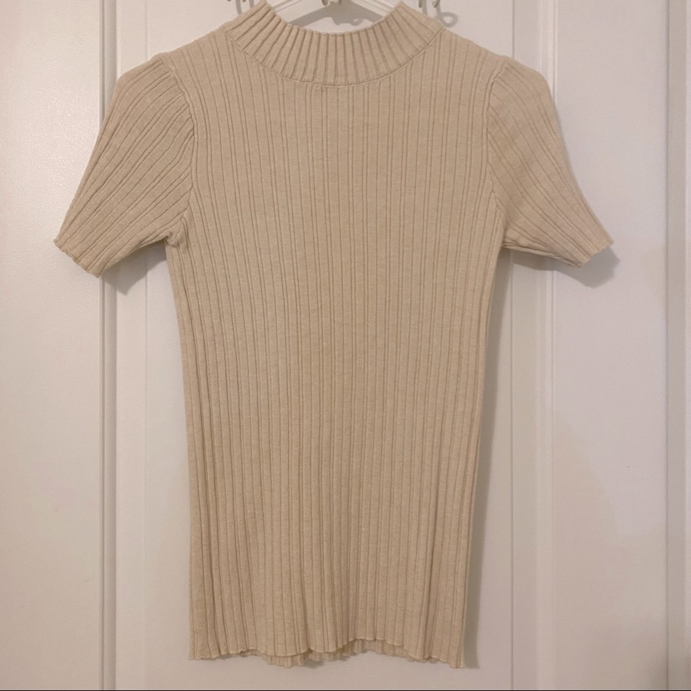 NEW Chuu Knit Top Cream Size S